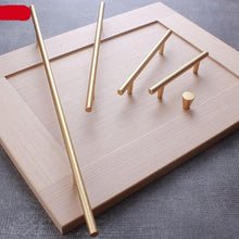 Load image into Gallery viewer, Handles Drawer Cabinet Furniture Kitchen Handles For Cabinet Knob Door Drawer Furniture Kitchen Pearl Golden Simplicity Hardware Pull Handles Modern Style T Bar Kitchen Cabinet Hardware Pulls