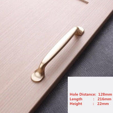 Load image into Gallery viewer, Handles Drawer Cabinet Furniture Kitchen Handles For Cabinet Knob Door Drawer Furniture Kitchen Pearl Golden Simplicity Hardware Pull Handles Modern Style T Bar Kitchen Cabinet Hardware Pulls