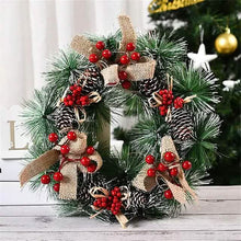 Load image into Gallery viewer, Handmade Christmas Decorative Wreaths