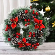 Load image into Gallery viewer, Handmade Christmas Decorative Wreaths