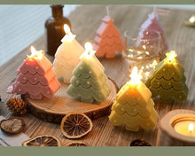 Load image into Gallery viewer, Handmade Creative Christmas Tree Scented Candles Christmas Tree Candles Christmas Gifts For Women Mom Girlfriend Christmas Scented Candles Home Decor Christmas Novelty Scented Candles Seasonal Celebration Candle Decoration Candle Gift