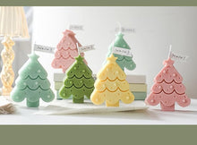 Load image into Gallery viewer, Handmade Creative Christmas Tree Scented Candles Christmas Tree Candles Christmas Gifts For Women Mom Girlfriend Christmas Scented Candles Home Decor Christmas Novelty Scented Candles Seasonal Celebration Candle Decoration Candle Gift