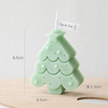 Load image into Gallery viewer, Handmade Creative Christmas Tree Scented Candles Christmas Tree Candles Christmas Gifts For Women Mom Girlfriend Christmas Scented Candles Home Decor Christmas Novelty Scented Candles Seasonal Celebration Candle Decoration Candle Gift