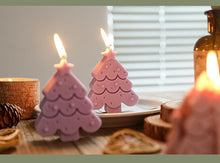 Load image into Gallery viewer, Handmade Creative Christmas Tree Scented Candles Christmas Tree Candles Christmas Gifts For Women Mom Girlfriend Christmas Scented Candles Home Decor Christmas Novelty Scented Candles Seasonal Celebration Candle Decoration Candle Gift