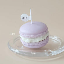 Load image into Gallery viewer, Handmade Lovely Macaron Candle Macaron Candles Scented Candle Cute Handmade Aromatherapy Candles Gifts For Women Home Decor Candle Scented Candles Aromatherapy Wedding Home Decoration Scented Candles INS Shooting Props