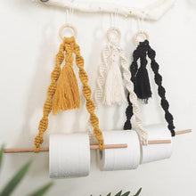 Load image into Gallery viewer, Handmade Wall Art Home Wall Decor Woven Hanging Tapestry Tassel Wind Chimes Wall Hanging Ornaments Hand Macrame Wall For Wall Wedding Living Room Gallery Patio Apartment Yard Decor