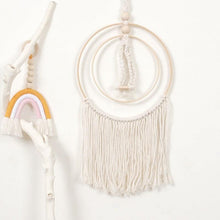 Load image into Gallery viewer, Handmade Wall Art Home Wall Decor Woven Hanging Tapestry Tassel Wind Chimes Wall Hanging Ornaments Hand Macrame Wall For Wall Wedding Living Room Gallery Patio Apartment Yard Decor