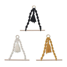 Load image into Gallery viewer, Handmade Wall Art Home Wall Decor Woven Hanging Tapestry Tassel Wind Chimes Wall Hanging Ornaments Hand Macrame Wall For Wall Wedding Living Room Gallery Patio Apartment Yard Decor