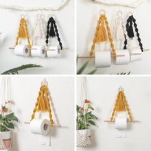Load image into Gallery viewer, Handmade Wall Art Home Wall Decor Woven Hanging Tapestry Tassel Wind Chimes Wall Hanging Ornaments Hand Macrame Wall For Wall Wedding Living Room Gallery Patio Apartment Yard Decor