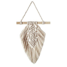 Load image into Gallery viewer, Handmade Wall Art Home Wall Decor Woven Hanging Tapestry Tassel Wind Chimes Wall Hanging Ornaments Hand Macrame Wall For Wall Wedding Living Room Gallery Patio Apartment Yard Decor
