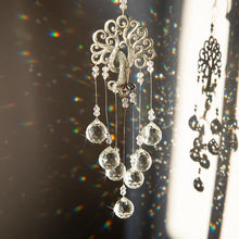 Load image into Gallery viewer, Hanging Crystal With Ball Prism Rainbow Maker Tree of Life Decor For Garden Window Rainbow Maker with Chain for Easy Hanging Outdoor Home Kids Room Window