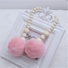 Load image into Gallery viewer, Hanging Nordic Wooden Beads Ornament Double Star Moon Kids Room Decoration Baby Crib Tent Hanging Pendant Wall Decor Photography Props Baby Mobile For Crib Moon and Stars Baby Nursery Ceiling Crib Mobile Kids Room Hanging Decor
