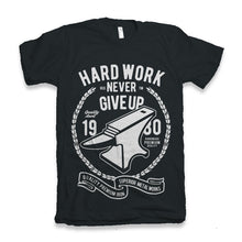 Load image into Gallery viewer, Hard Work Anvil Men's Bamboo Viscose/Organic Cotton Short Sleeve Graphic T-Shirt