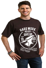 Load image into Gallery viewer, Hard Work Anvil Men's Bamboo Viscose/Organic Cotton Short Sleeve Graphic T-Shirt