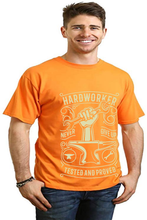 Load image into Gallery viewer, Hard Worker Men's Bamboo Viscose/Organic Cotton Short Sleeve Graphic T-Shirt