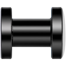 Load image into Gallery viewer, Pink Black Skull Black Anodized Screw Fit Plug Set 4G