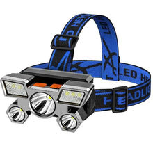 Load image into Gallery viewer, Headlamp With Built In Battery USB Rechargeable