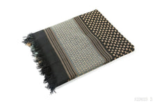 Load image into Gallery viewer, Headscarf Hijab Man Arabic Cotton Hijab Burqa Palestine Keffiyeh Scarf Arabian Islamic Clothing Men Muslim Hijab Wrap Pattern of Arab Shemagh Keffiyeh Men Arab Kufiyah Keffiyeh Arabic Muslim Head Wrap Men Scarf Shawl