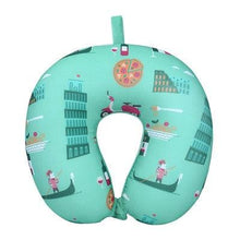 Load image into Gallery viewer, Health Care Cushion Airplane Flight Foam Particles Pillow For Travel Bohemia Beach U-Shaped Pillow Nanoparticles Neck Support Headrest Beach U Pillow Nanoparticles Neck Support Headrest Health Care Cushion Airplane Flight