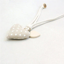 Load image into Gallery viewer, Heart Magnetic Curtain Tiebacks Room Curtains Buckle Holder Decor Clip For Home Decoration Accessories Magnet Tieback Clips Lovely Heart Shape Curtain Tiebacks Natural Cotton Linen Rope Window Curtain Buckle Kids Room Drapes Holder Decor