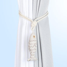 Load image into Gallery viewer, Heart Magnetic Curtain Tiebacks Room Curtains Buckle Holder Decor Clip For Home Decoration Accessories Magnet Tieback Clips Lovely Heart Shape Curtain Tiebacks Natural Cotton Linen Rope Window Curtain Buckle Kids Room Drapes Holder Decor
