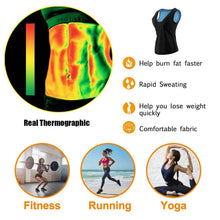 Load image into Gallery viewer, Heat Trapping Pullover Sweat Gym Vest