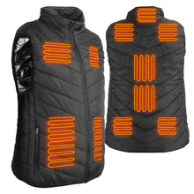 Load image into Gallery viewer, Heated Vest Electric USB Jacket with 3 Temperature Levels