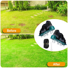 Load image into Gallery viewer, Heavy Duty Lawn Aerator Shoes with Adjustable Straps