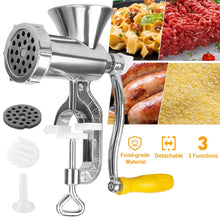 Load image into Gallery viewer, Heavy Duty Manual Meat Grinder