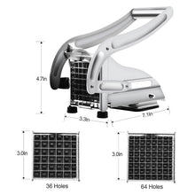 Load image into Gallery viewer, Heavy Duty Stainless Steel Potato Cutter