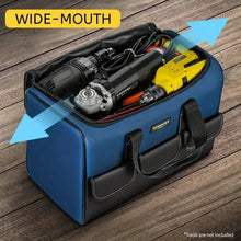 Load image into Gallery viewer, Heavy Duty Tool Bag With Wide Mouth