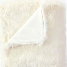 Load image into Gallery viewer, Heavy Faux Fur Throw Blanket – Assorted Styles