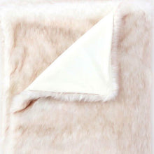 Load image into Gallery viewer, Heavy Faux Fur Throw Blanket – Assorted Styles