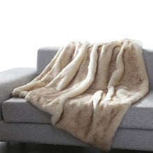 Load image into Gallery viewer, Heavy Faux Fur Throw Blanket – Assorted Styles