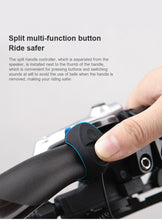 Load image into Gallery viewer, High Bicycle Electric Bell Invisible Waterproof Bike Horn For Scooter USB Charging Riding Equipment Accessory Electric Bike Horn Cycling Bicycle Scooter Horn With Rechargeable Battery
