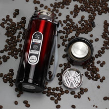 Load image into Gallery viewer, High Capacity Business Thermos Mug Stainless Steel Insulated Water Bottle Portable Vacuum Flask For Office Tea Mugs Vacuum Insulated Coffee Mug Spill Proof With Stainless Steel Travel Mugs Gift For Women Men