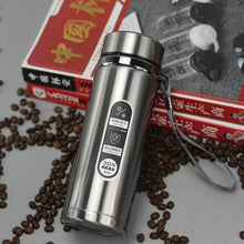 Load image into Gallery viewer, High Capacity Business Thermos Mug Stainless Steel Insulated Water Bottle Portable Vacuum Flask For Office Tea Mugs Vacuum Insulated Coffee Mug Spill Proof With Stainless Steel Travel Mugs Gift For Women Men