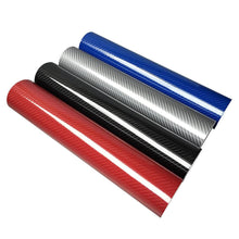 Load image into Gallery viewer, High Glossy 5D Carbon Fiber Wrapping Vinyl Film Motorcycle Wrap Vinyl Roll Tablet Stickers Decals Auto Accessories Wrapping Vinyl Film Motorcycle Tablet Car Styling High Gloss Carbon Fiber Automotive Vinyl Wrap Auto Accessories Car Styling