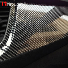Load image into Gallery viewer, High Glossy 5D Carbon Fiber Wrapping Vinyl Film Motorcycle Wrap Vinyl Roll Tablet Stickers Decals Auto Accessories Wrapping Vinyl Film Motorcycle Tablet Car Styling High Gloss Carbon Fiber Automotive Vinyl Wrap Auto Accessories Car Styling