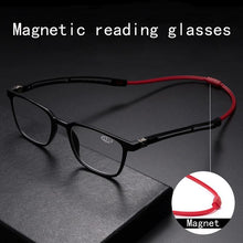 Load image into Gallery viewer, High-quality Anti-blue Reading sunglasses Retro Design High-End Men Magnetic Hanging Neck Reading GlassesBlue Light Blocking Reading sunglasses