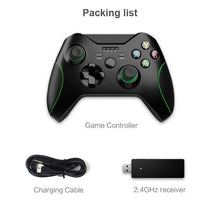 Load image into Gallery viewer, High Quality Black 2.4GHz Wireless Joystick Gamepad Controller Compatible With PC Monitor Laptop
