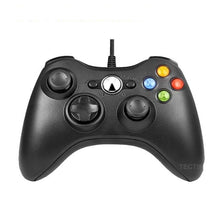 Load image into Gallery viewer, High Quality Black USB Wired Joystick Vibration Gamepad Controller Compatible With PC Monitor Laptop Smart TV