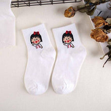 Load image into Gallery viewer, High Quality Cute Elegant Lovely Kawaii Cartoon Sweet Cotton Women Socks Animals Character Casual Short Socks For Men And Women