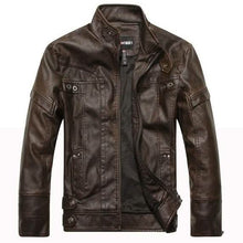 Load image into Gallery viewer, High Quality Fashion Leather Jacket