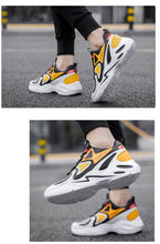 Load image into Gallery viewer, High Quality Fashion Men's Sneakers Air Mesh Casual Sneakers Comfortable Mixed Colors Sneakers Luxury Non Slip Tennis Sport Athletic Walking Fashion Sneakers