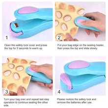 Load image into Gallery viewer, High Quality Kitchen Accessories Mini Portable Clip Sealing Food Machine Perfect Home Kitchen Item Tool Keep Food Fresh