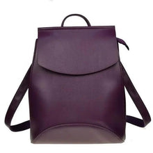 Load image into Gallery viewer, High Quality Leather Backpacks For Fashionable Women And Teenage Girls Large Capacity Shoulder Bagpack