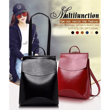 Load image into Gallery viewer, High Quality Leather Backpacks For Fashionable Women And Teenage Girls Large Capacity Shoulder Bagpack