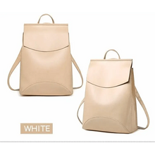 Load image into Gallery viewer, High Quality Leather Backpacks For Fashionable Women And Teenage Girls Large Capacity Shoulder Bagpack