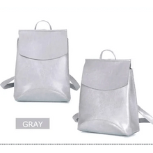 Load image into Gallery viewer, High Quality Leather Backpacks For Fashionable Women And Teenage Girls Large Capacity Shoulder Bagpack